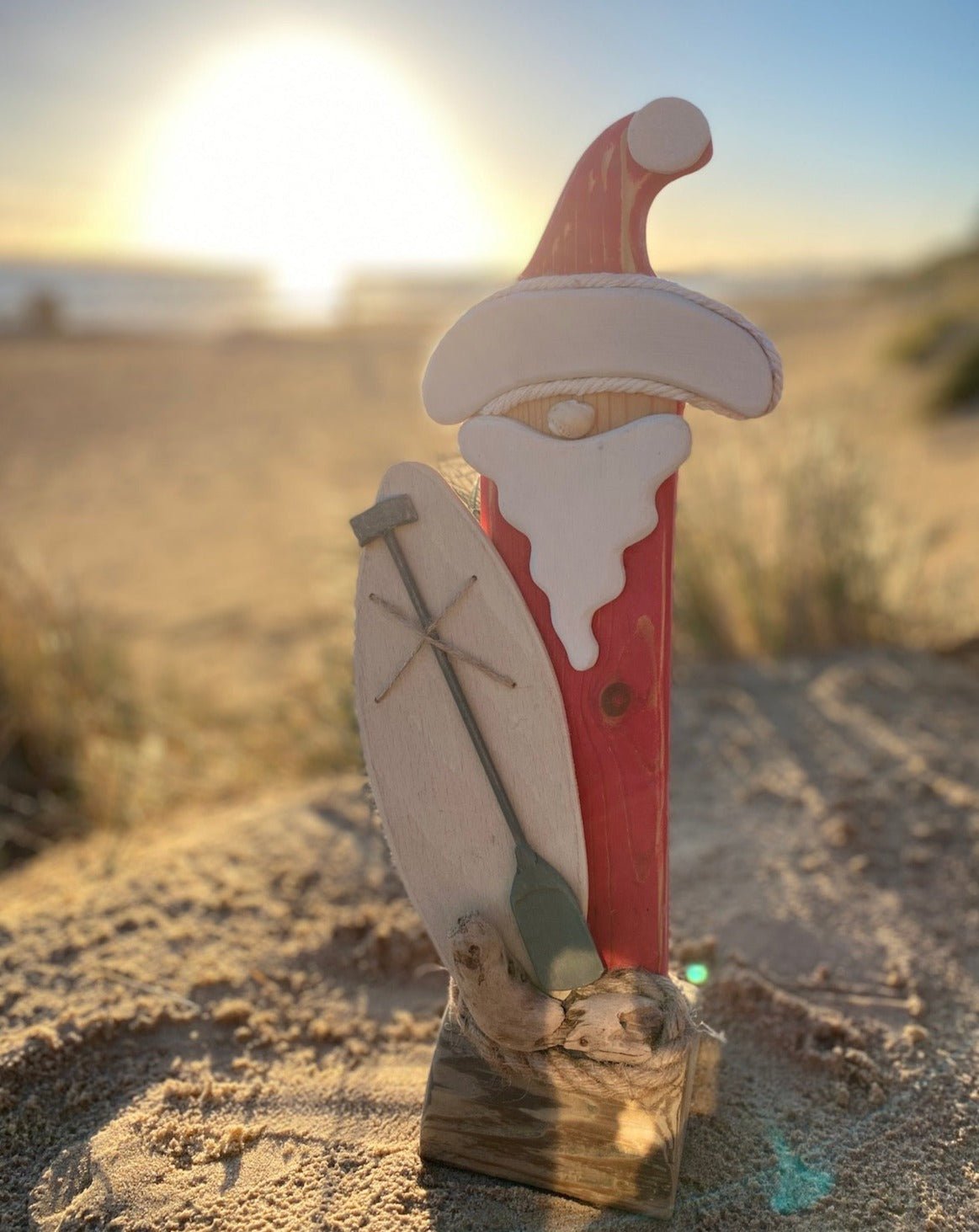 Driftcraft Christmas - Santa Sup Cream Left - Drift Craft by Jo