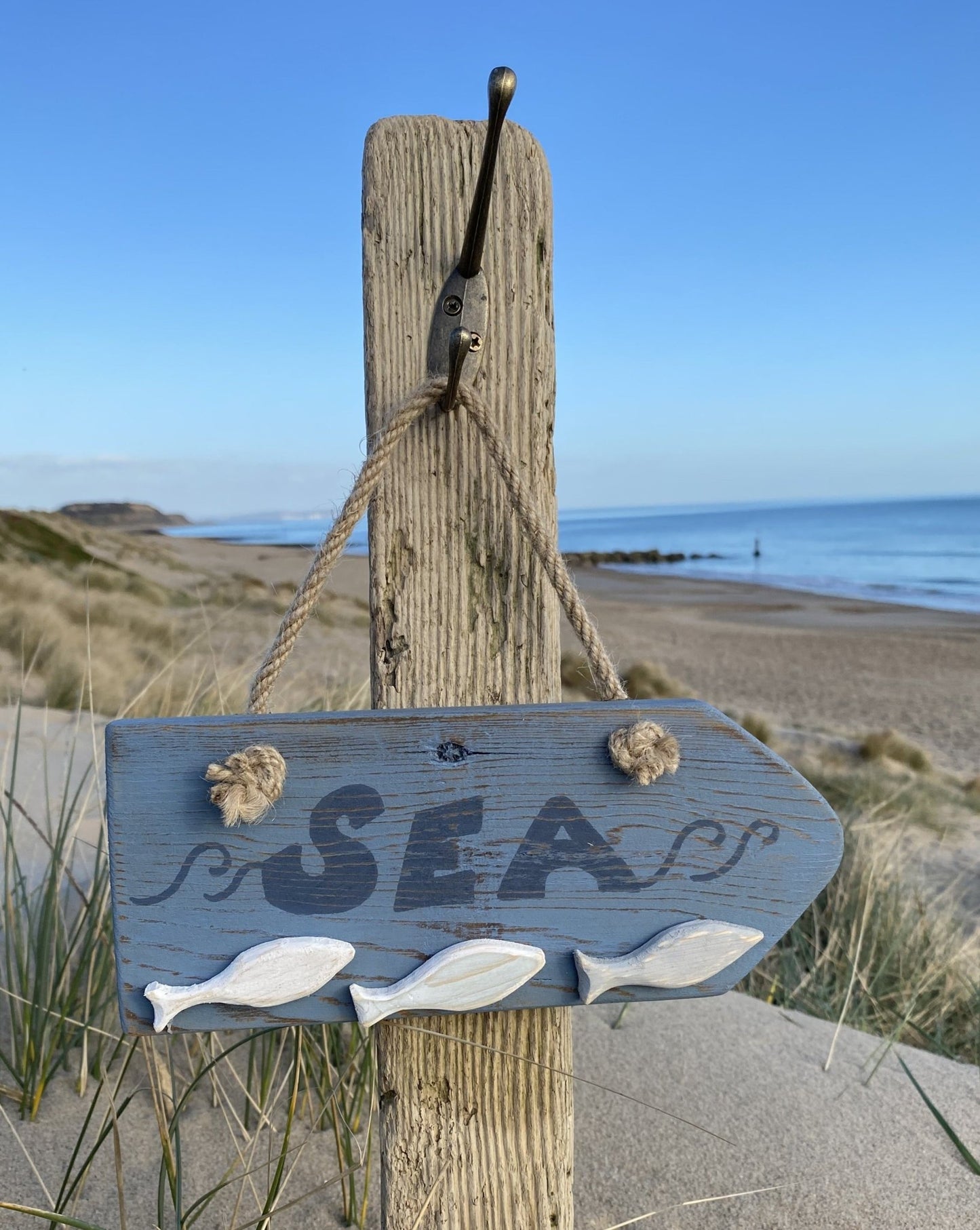 Driftcraft Sea Sign with Three Fish - Drift Craft by Jo