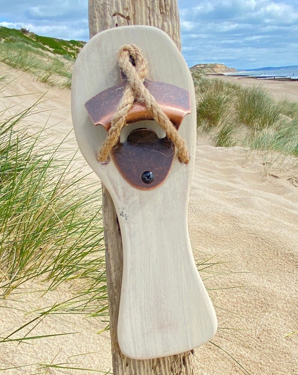 Flip Flop Bottle Opener with Magnetic Catcher - Single - Drift Craft by Jo