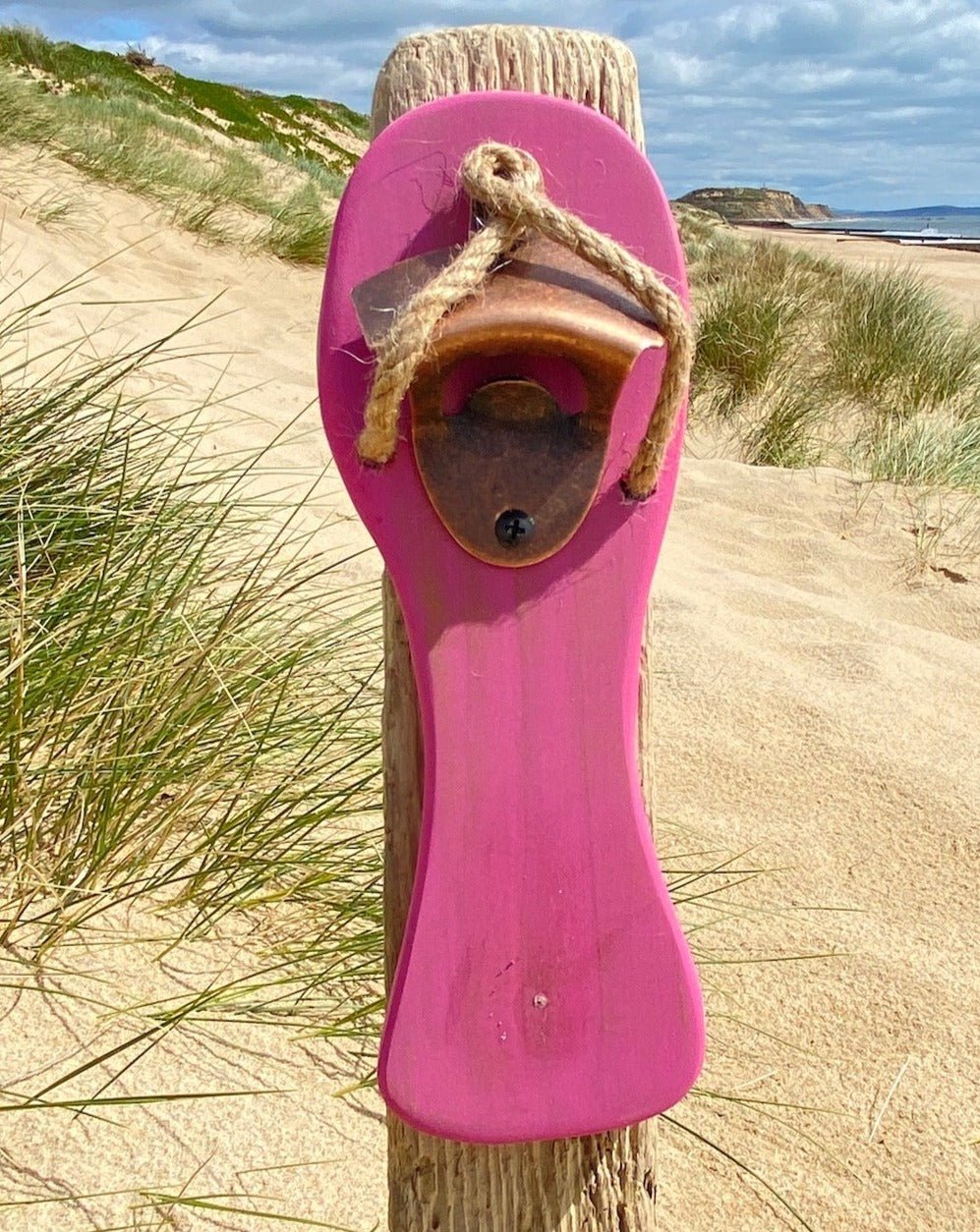 Flip Flop Bottle Opener with Magnetic Catcher - Single - Drift Craft by Jo