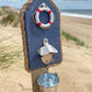 Rustic Wooden Bottle Opener with Bucket - Navy, Bouy - Drift Craft by Jo