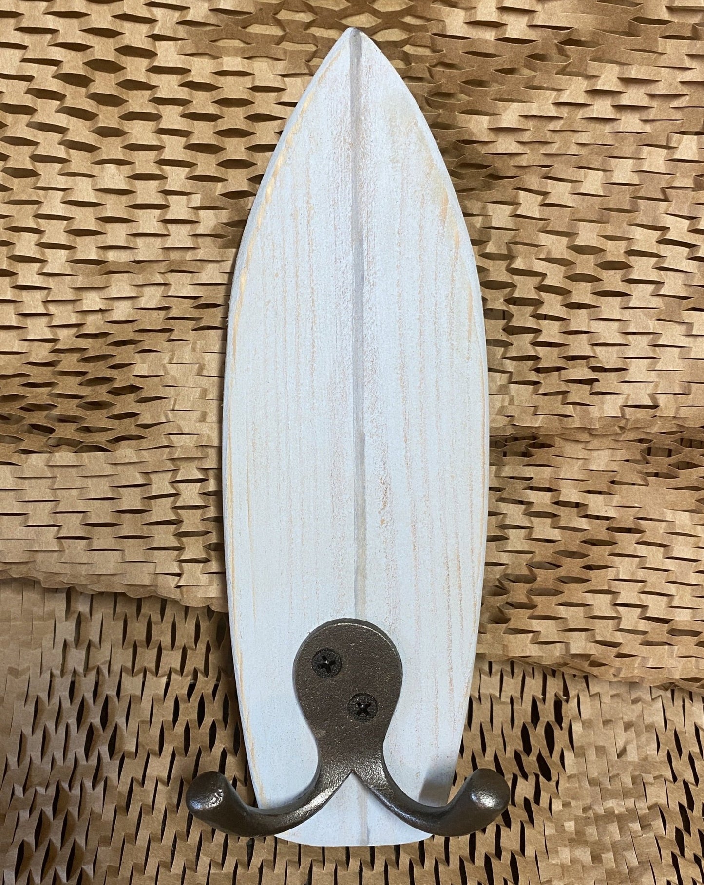 Rustic Wooden Surfboard Coat Hooks - Drift Craft by Jo