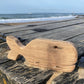 Rustic Wooden Whale Key Hooks - Drift Craft by Jo