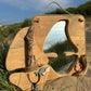 Driftwood mirror - Sail boat with Rope - Drift Craft by Jo