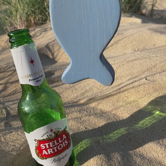 Rustic Wooden Bottle Opener Key Rings - Drift Craft by Jo