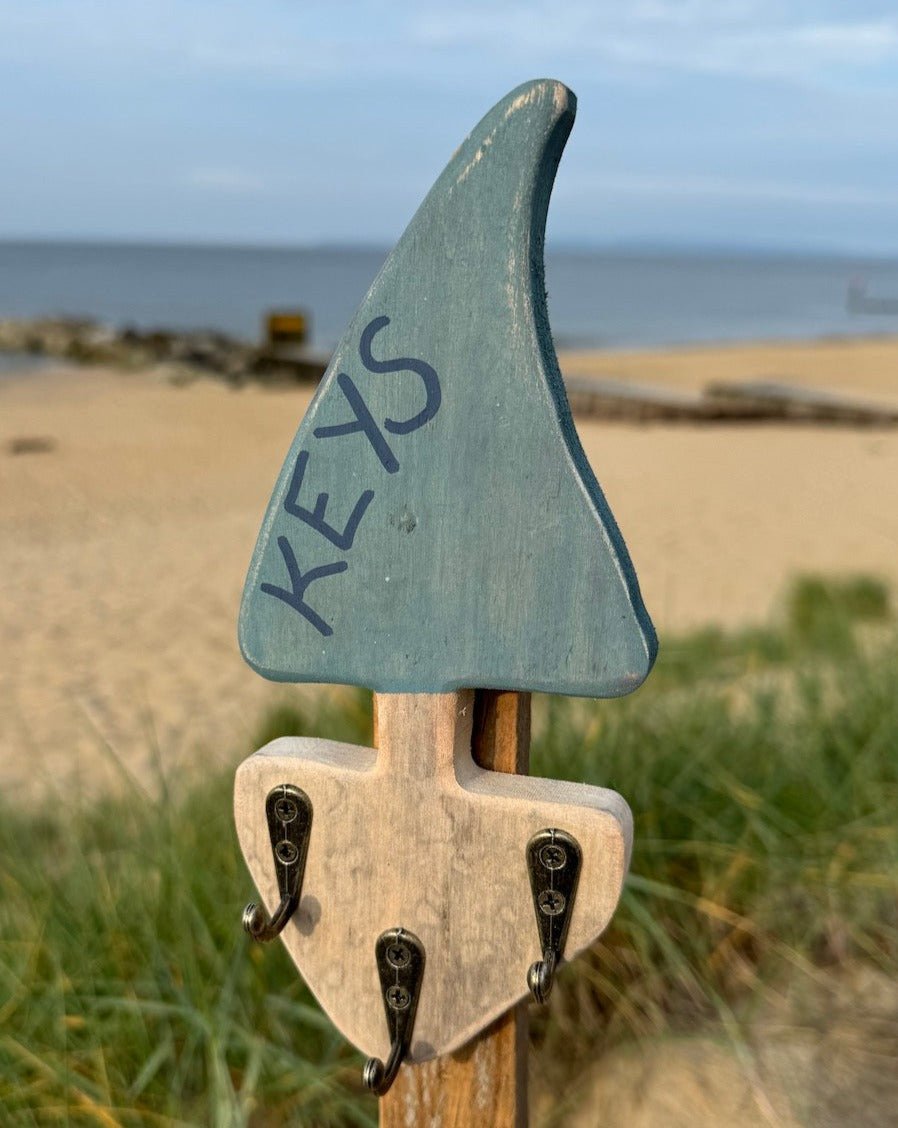 Rustic Sail Boat Key Hooks - Drift Craft by Jo