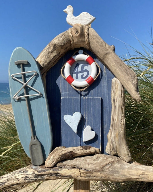 Customised Driftwood Beach Hut - Made to Order - Drift Craft by Jo