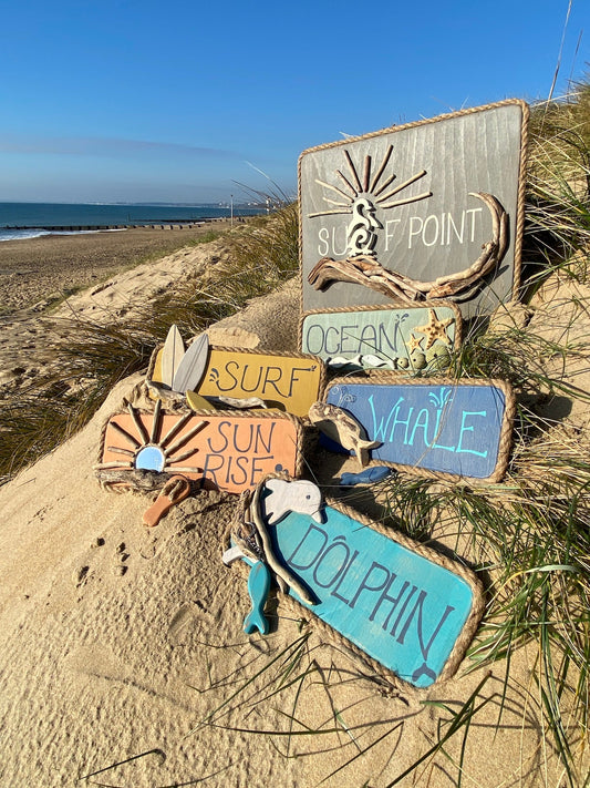 Customised Driftwood Signs - Made to Order - Drift Craft by Jo