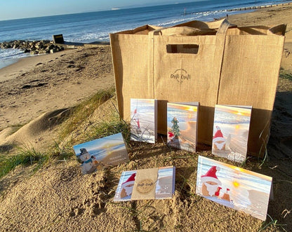 Driftcraft Christmas Cards - Large - Drift Craft by Jo