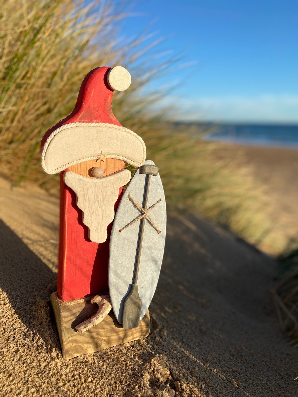 Driftcraft Christmas - Santa Paddleboard SUP Blue - Drift Craft by Jo