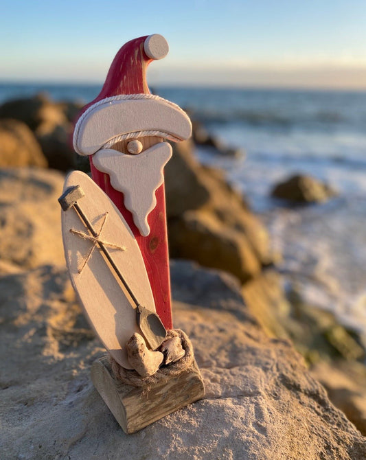 Driftcraft Christmas - Santa Sup Cream Left - Drift Craft by Jo