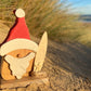 Driftcraft Christmas - Santa with Cream Surf board - Drift Craft by Jo