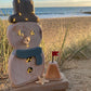 Driftcraft Christmas - Snowman with Lights - Drift Craft by Jo