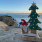 Driftcraft Christmas Tree with lights and Surfing Santa - Drift Craft by Jo