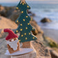 Driftcraft Christmas Tree with lights and Surfing Santa - Drift Craft by Jo