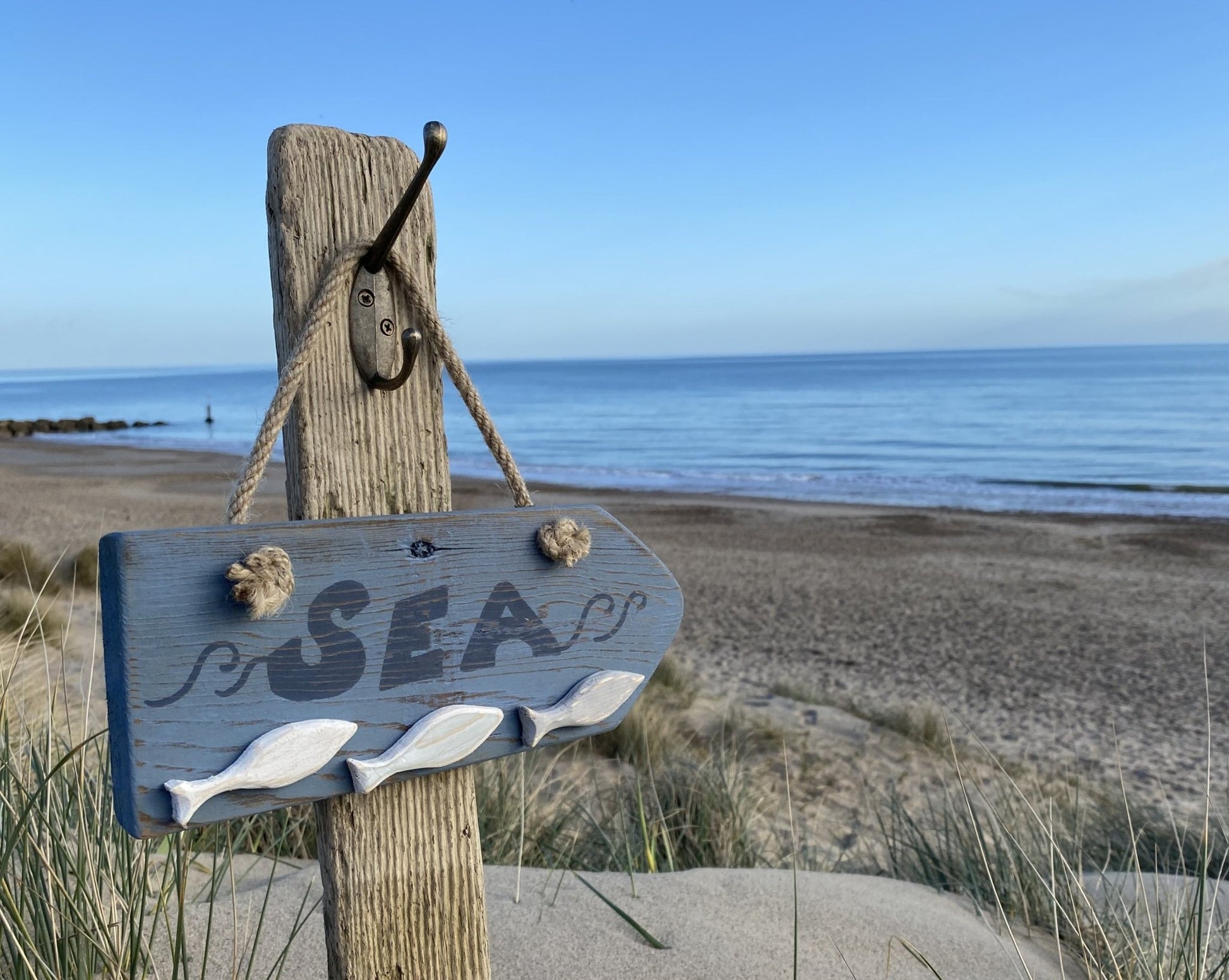 Driftcraft Sea Sign with Three Fish - Drift Craft by Jo