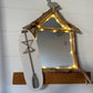 Driftwood Beach House Illuminating Mirror with Paddleboard and Seagull - Drift Craft by Jo