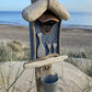 Driftwood Beach Hut Bottle Opener with Bucket - Blue Prosecco - Drift Craft by Jo