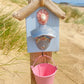Driftwood Beach Hut Bottle Opener with Bucket - Mini - Various Colours - Drift Craft by Jo