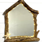 Driftwood Beach Hut Mirror with Lights - Drift Craft by Jo