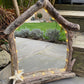 Driftwood Beach Hut Mirror with Lights - Drift Craft by Jo
