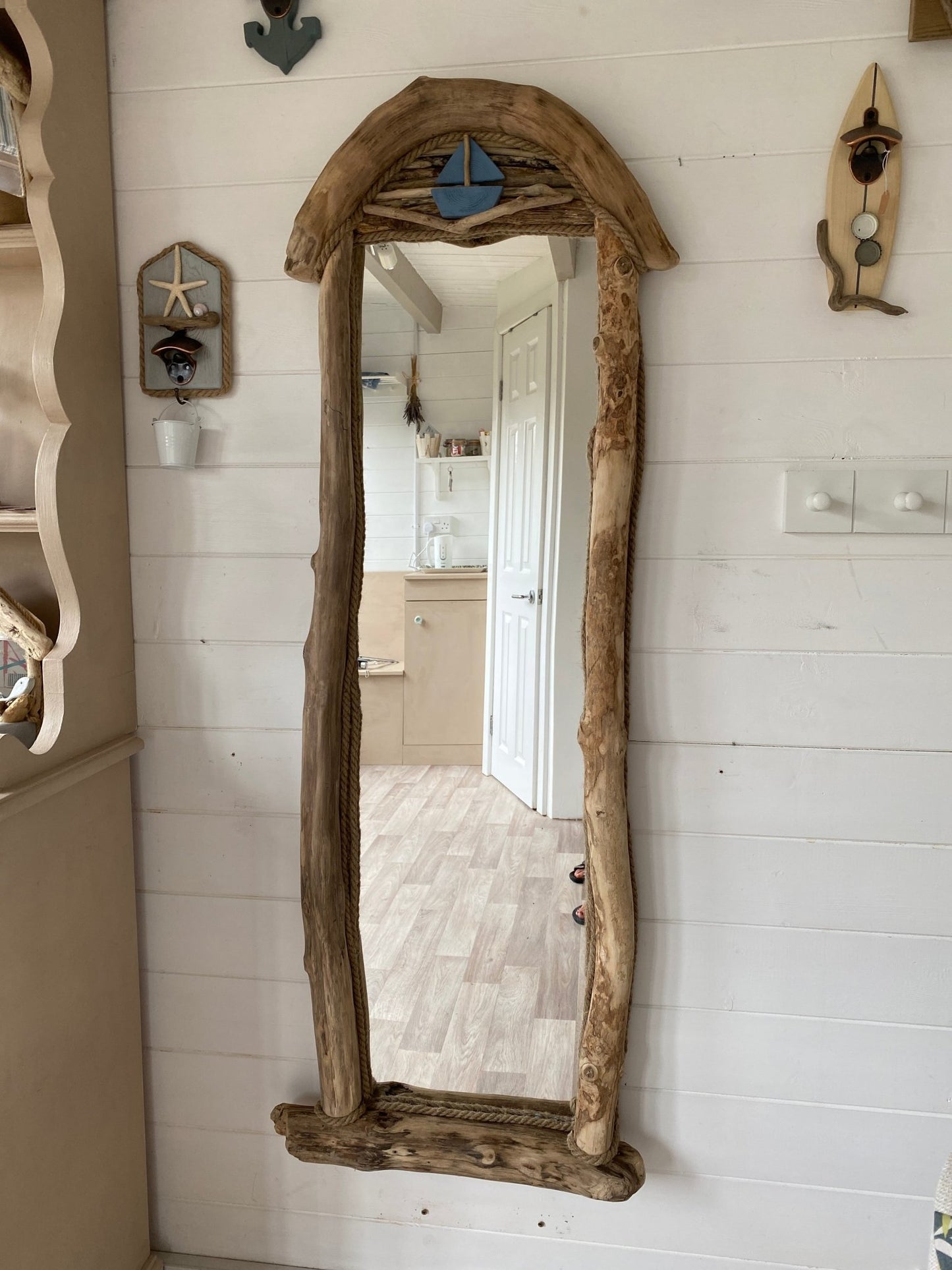 Driftwood custom full length mirror - Drift Craft by Jo
