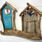 Driftwood Double Beach Hut Surf Shack - Blue / Grey - Drift Craft by Jo