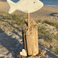 Driftwood Fish Home Decor with Heart - Large - Drift Craft by Jo