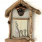 Driftwood Mini Beach Hut Bottle Opener - Green - Drift Craft by Jo