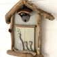 Driftwood Mini Beach Hut Bottle Opener - Green - Drift Craft by Jo