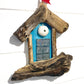 Driftwood Mini Beach Hut - Turquoise - Drift Craft by Jo