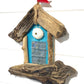 Driftwood Mini Beach Hut - Turquoise - Drift Craft by Jo