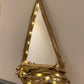 Driftwood Mirror - Sail Boat with Led Lights, Fish and Seagull - Drift Craft by Jo