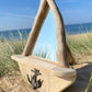 Driftwood mirror - sailboat with shelf and anchor hook - Drift Craft by Jo