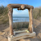 Driftwood Mirror with Shells and lights - Drift Craft by Jo