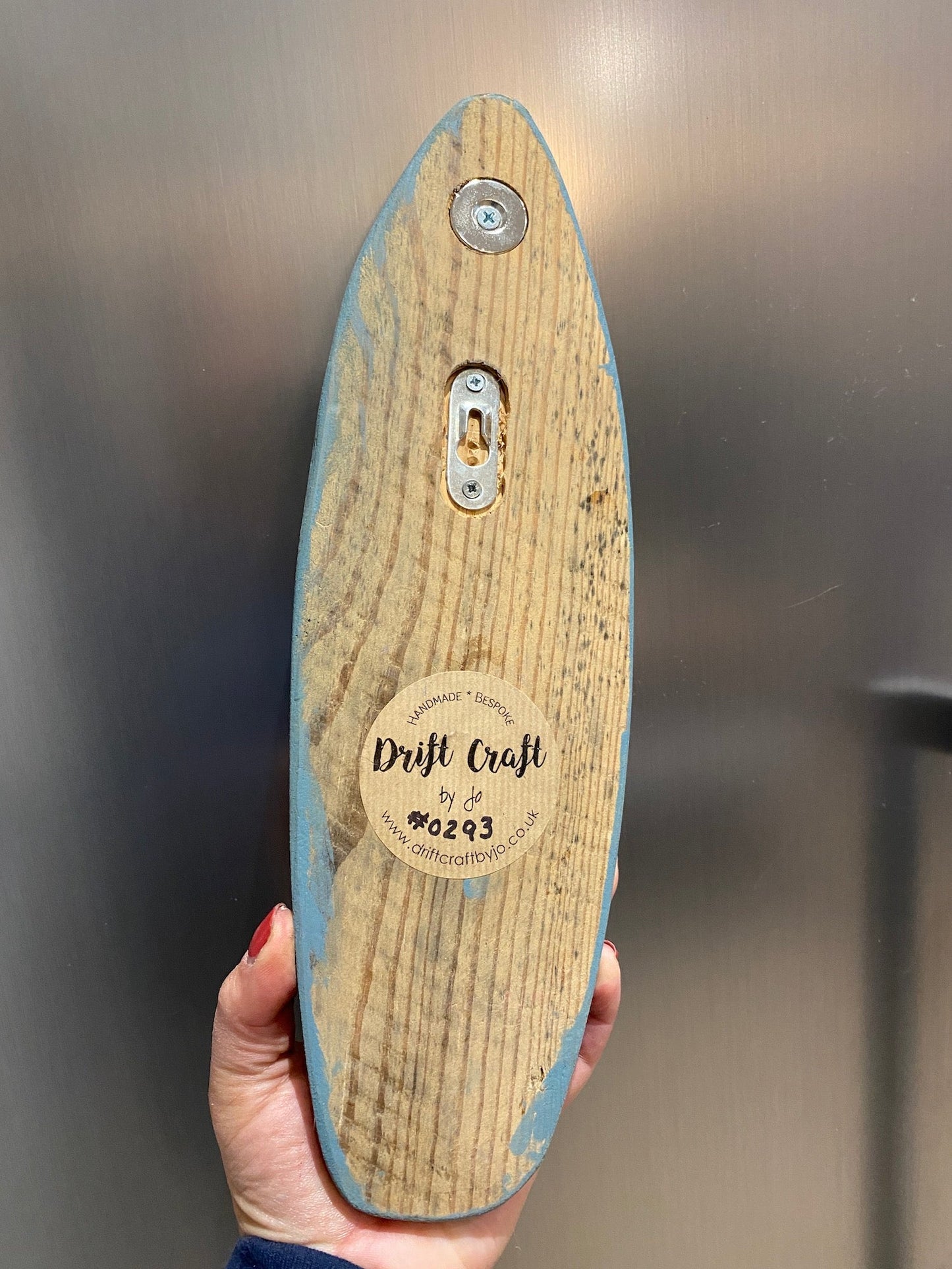 Driftwood Paddleboard SUP Magnetic Bottle Opener - Various colours - Drift Craft by Jo
