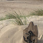 Driftwood Rustic Anchor Cast Iron Hook - Drift Craft by Jo
