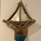 Driftwood Sail Boat Mirror with Hooks - Drift Craft by Jo