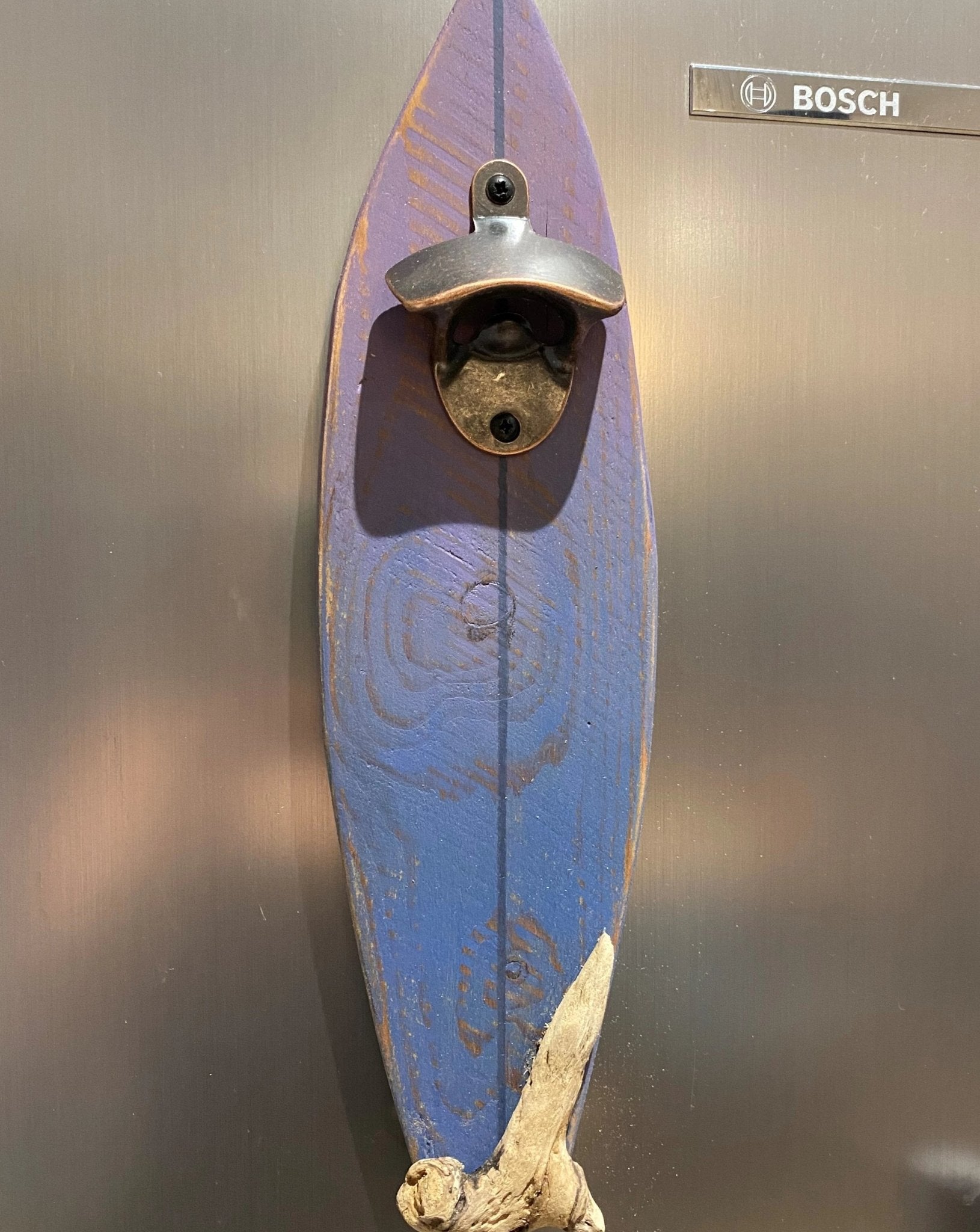 Driftwood Surf board Magnetic Bottle Opener - Various Bright colours - Drift Craft by Jo