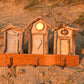 Driftwood Triple Beach Hut Hooks - Drift Craft by Jo