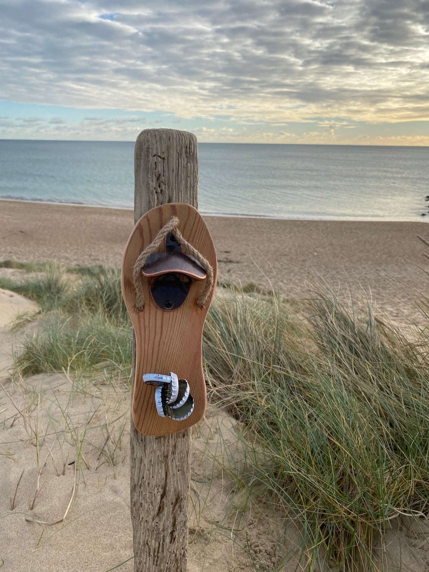 Flip Flop Bottle Opener with Magnetic Catcher - Single - Drift Craft by Jo
