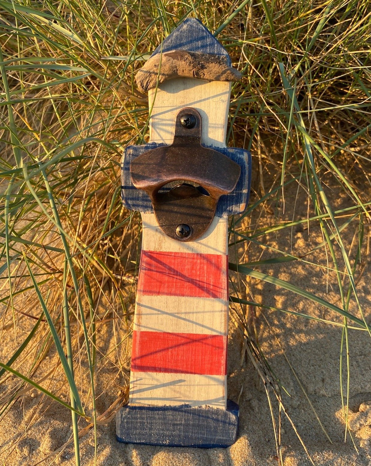 Magnetic Bottle Opener Lighthouse - Various Colours - Drift Craft by Jo