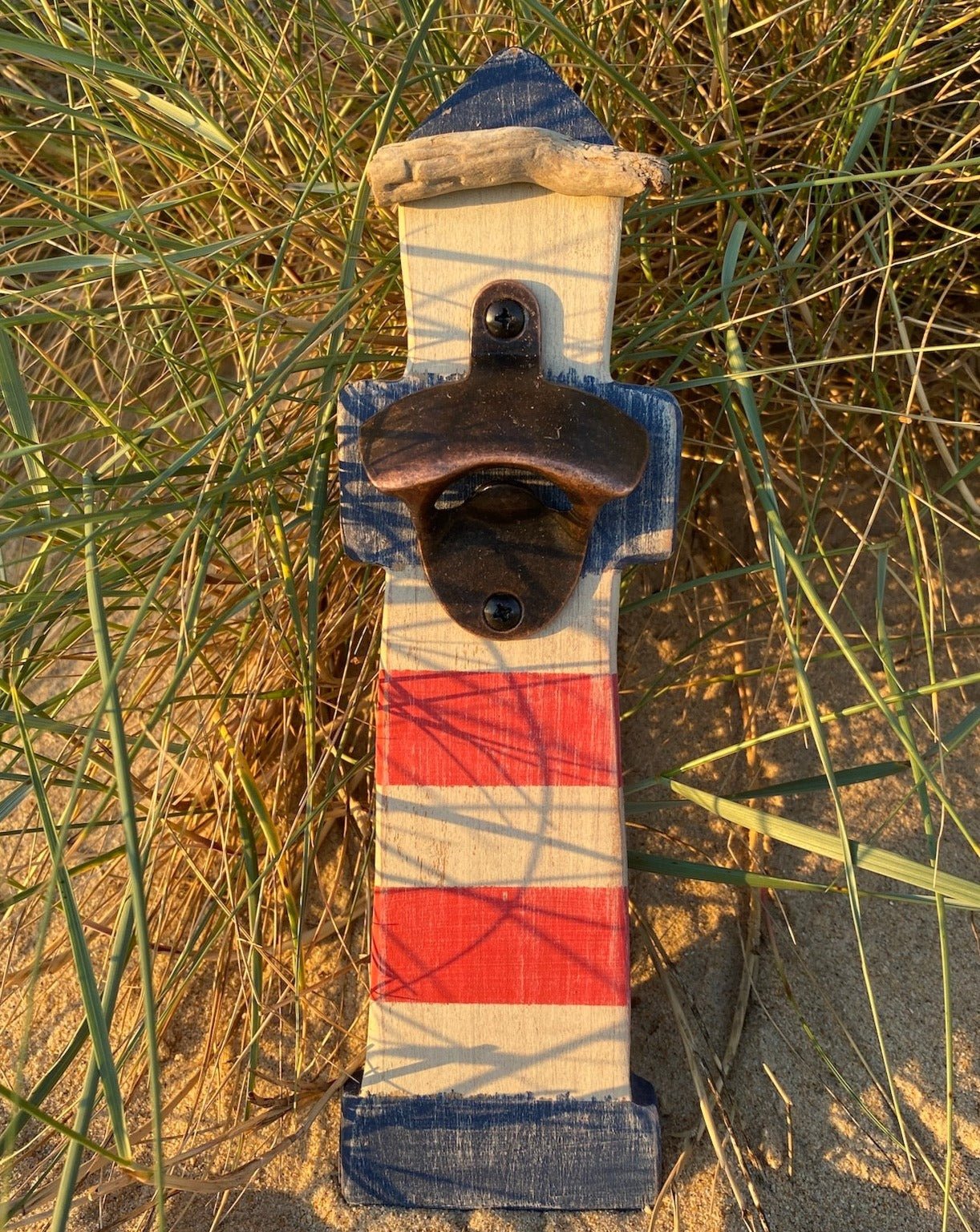 Magnetic Bottle Opener Lighthouse - Various Colours - Drift Craft by Jo