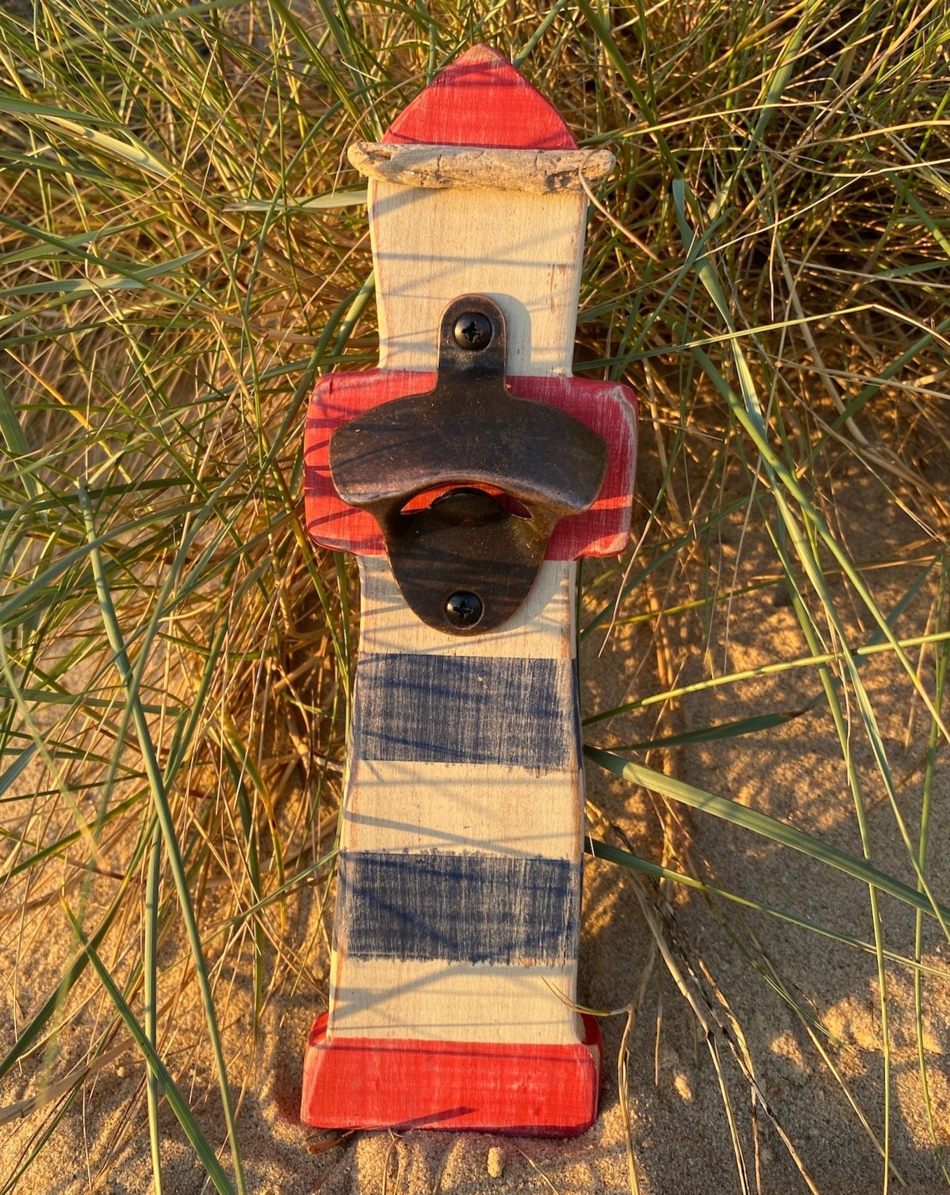 Magnetic Bottle Opener Lighthouse - Various Colours - Drift Craft by Jo