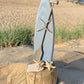 Paddleboard on Driftwood Décor with White Flip flops - Drift Craft by Jo