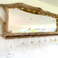 Rustic Driftwood Gin Bar Mirror with Lights - Made to Order - Drift Craft by Jo