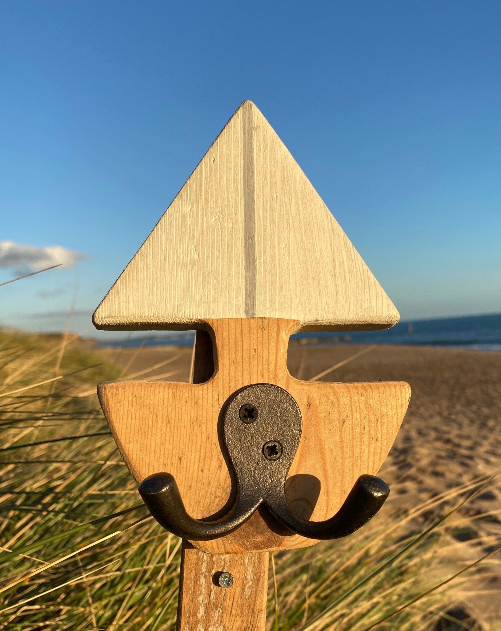 Rustic Sail Boat Coat Hooks - Drift Craft by Jo