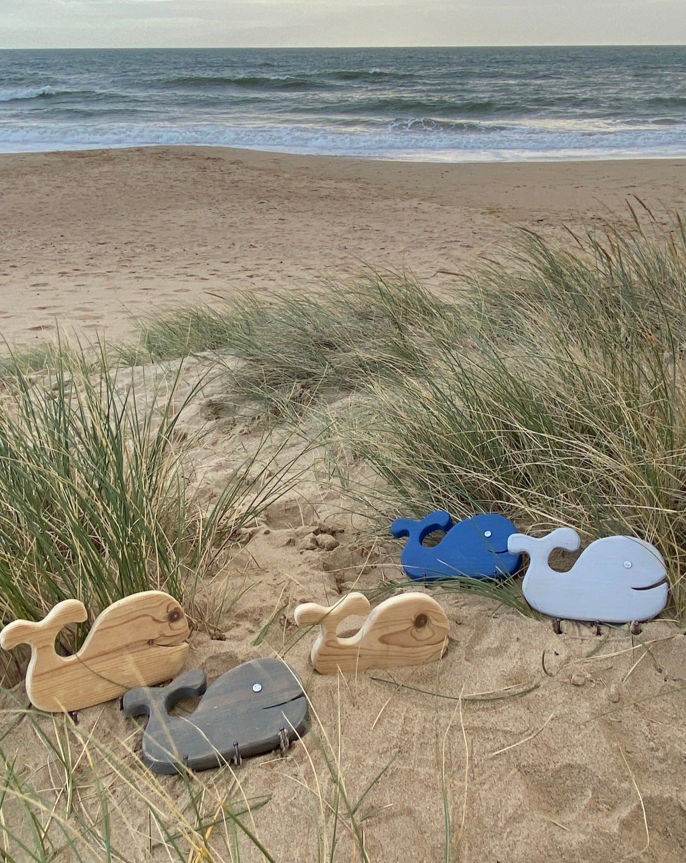 Rustic Whale Key Hooks - Drift Craft by Jo